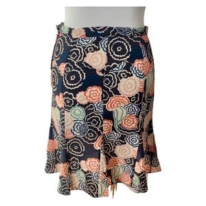 MARC JACOBS size 4 lightweight flowy Silk floral skirt in Excellent condition